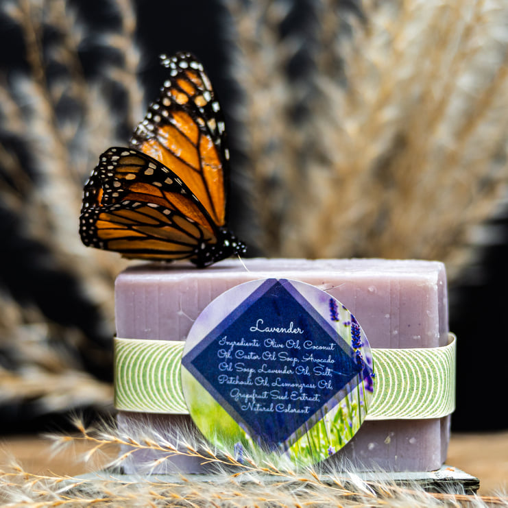 All Natural Handmade Soap  Lavender