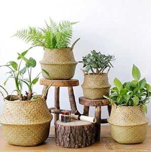 Handmade Bamboo Storage Basket Laundry Basket