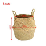 Load image into Gallery viewer, Handmade Bamboo Storage Basket Laundry Basket
