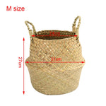Load image into Gallery viewer, Handmade Bamboo Storage Basket Laundry Basket
