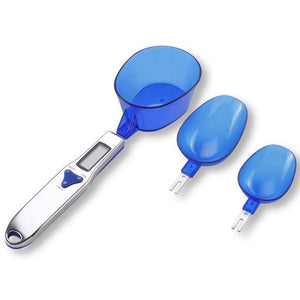1- 3 Pcs Digital Measuring Scales LCD Display Spoon Scale Detachable Kitchen Gadgets
