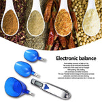 Load image into Gallery viewer, 1- 3 Pcs Digital Measuring Scales LCD Display Spoon Scale Detachable Kitchen Gadgets
