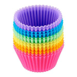 Load image into Gallery viewer, Reuseable 12pcs/Set Silicone Molds Cake Cupcake Cup Bakeware DIY Cake Decorating Tools
