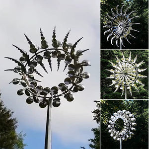 Unique And Magical Metal Windmill Outdoor Wind Spinners As seen on Tik Tok