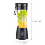 Load image into Gallery viewer, Portable USB Rechargeable Wireless Electric Juicer Cup Blender Mini Juicer Multi-Function Fruit Mixing Juicer
