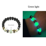 Load image into Gallery viewer, Natural Stone Bracelet Yoga Healing Glow In The Dark for Men or Women
