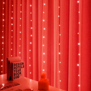 LED Curtain Icicle String Lights  Fairy Lights