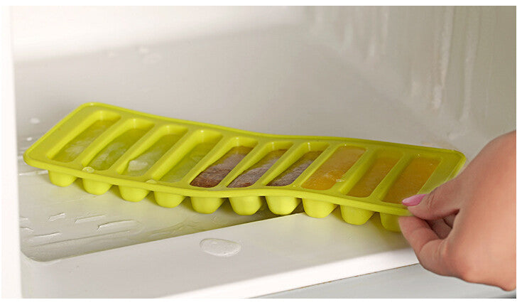 Silicone Ice Cube Tray Mold Ice Fits Water Bottles